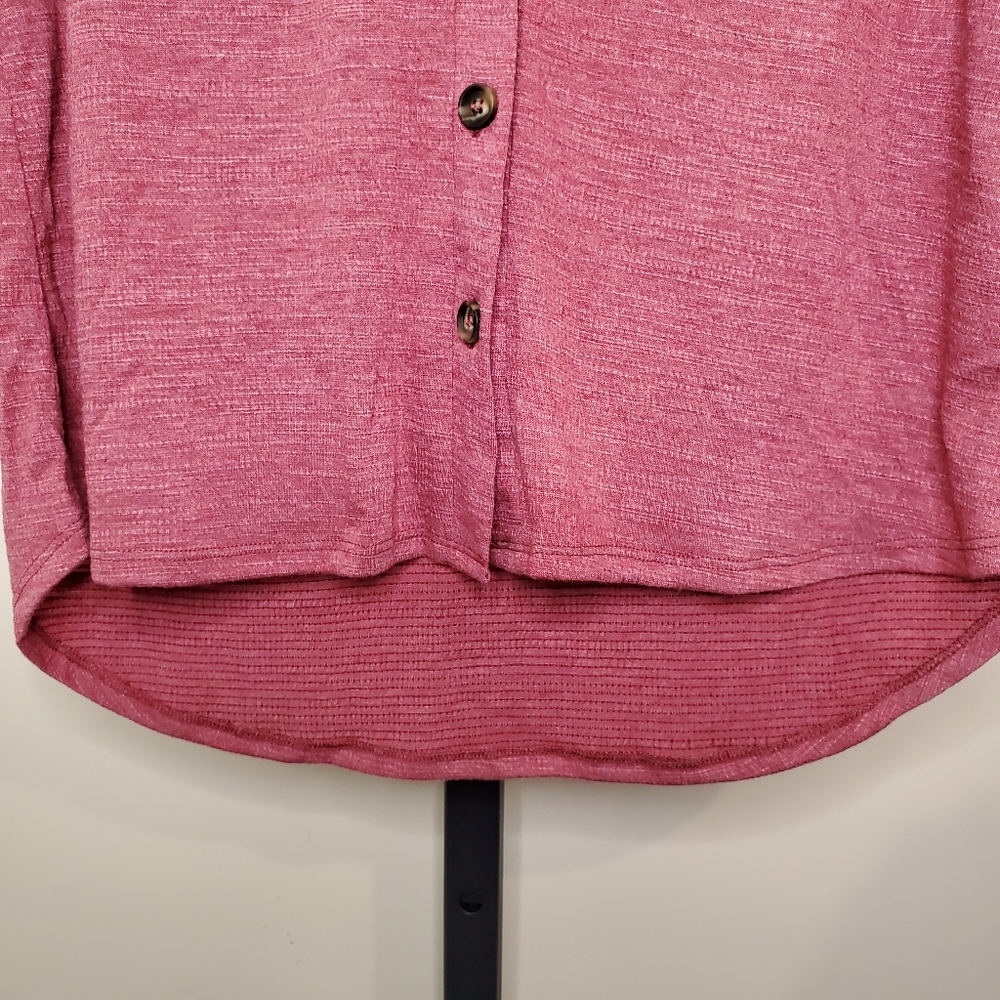 Cable & Gauge Pink Button Down Long Sleeve Large - Picture 5 of 9